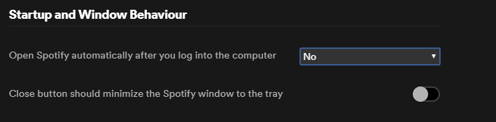 How to stop Spotify from opening on startup