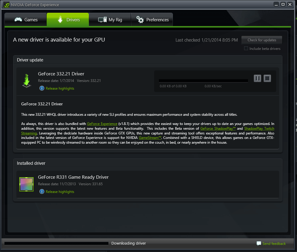 nvidia control panel missing right click