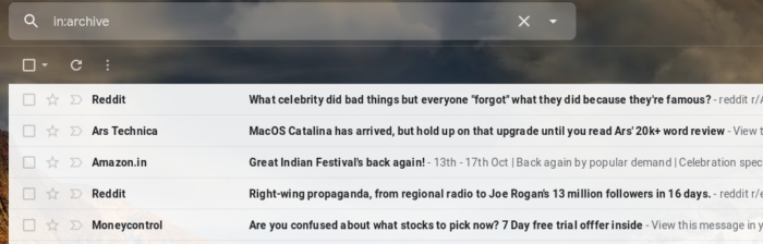 Find Archived Emails In Gmail On The Website Android Ios App - when your archive is full of spam roblox