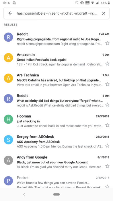 Find Archived Emails In Gmail On The Website Android Ios App - when your archive is full of spam roblox