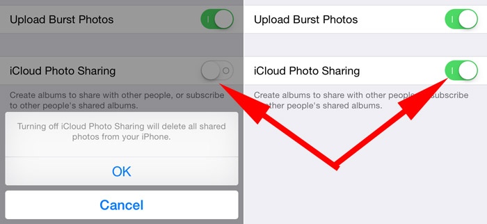 how to delete photos from icloud