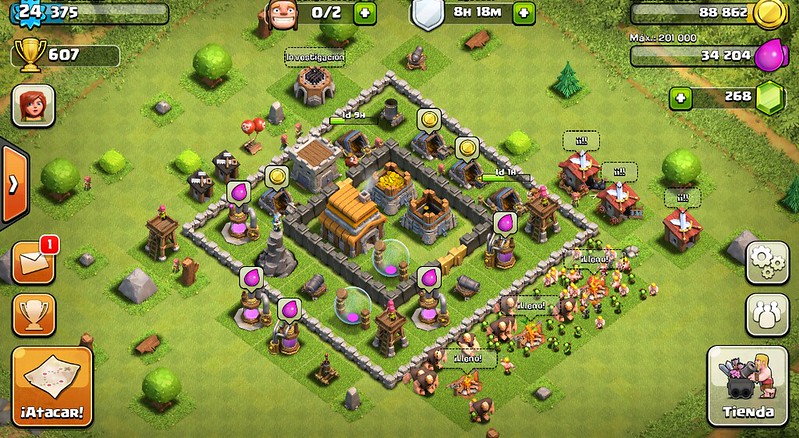 clash of clans pc version play online