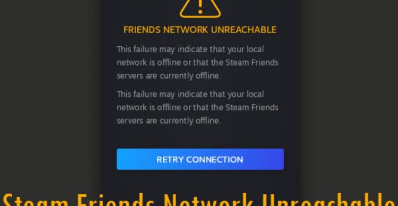 Friends Network Unreachable Steam