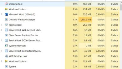 High CPU Usage Windows 10