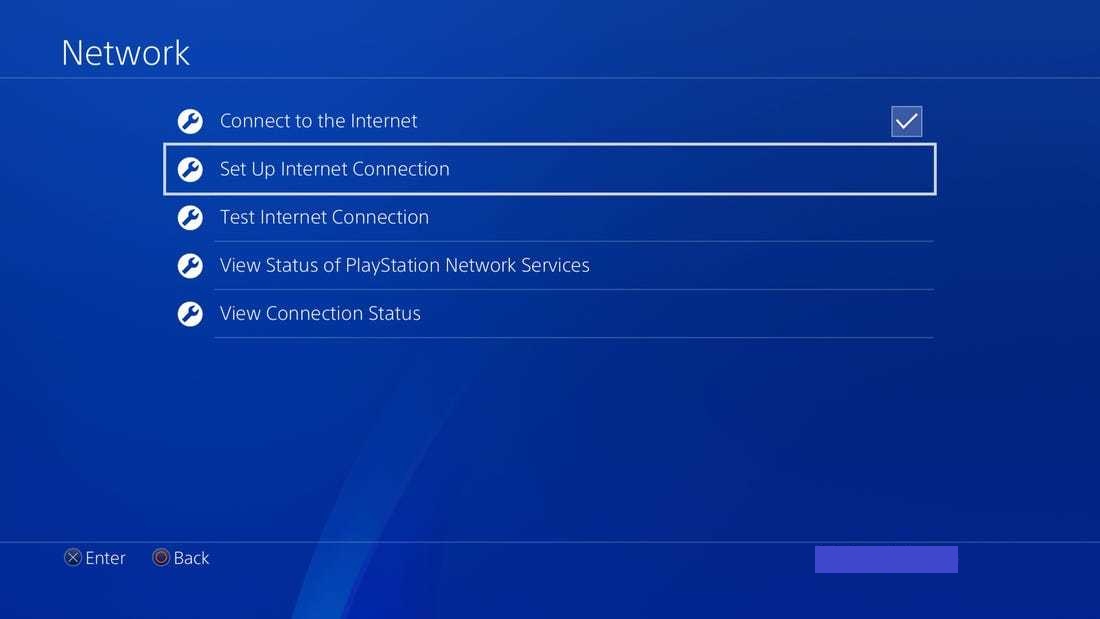 Change DNS on PS4