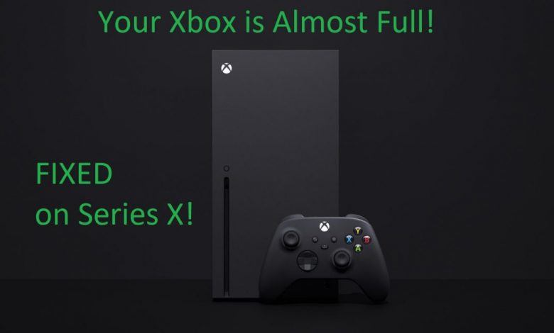 Your Xbox is Almost Full