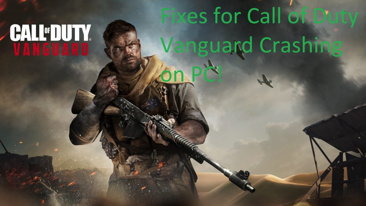 Call of Duty Vanguard Crashing