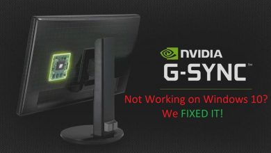 GSync not Working Windows