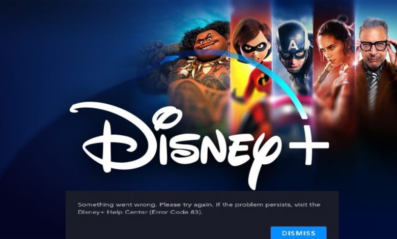 Disney Plus Error 83