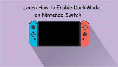 Dark Mode Nintendo Switch