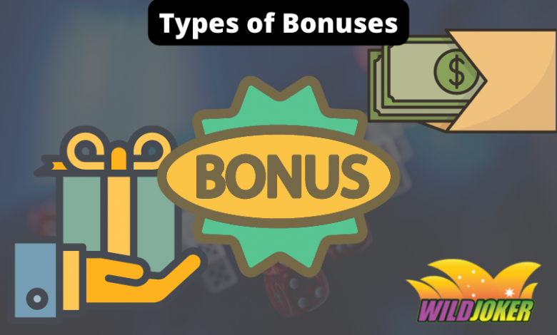 Casino Bonuses types