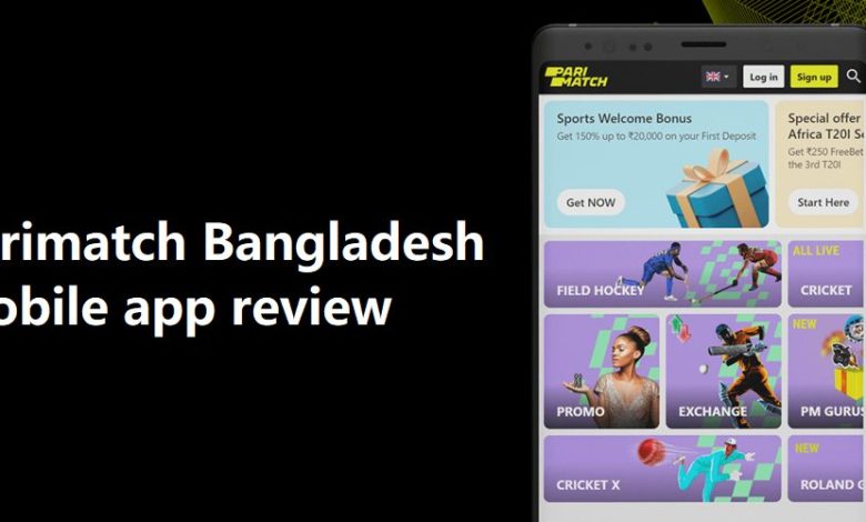 Parimatch Bangladesh mobile app