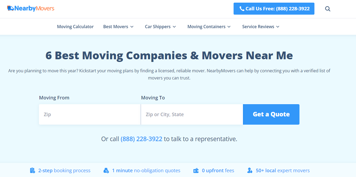 NearbyMovers Reviews