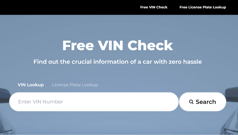 free VIN Check