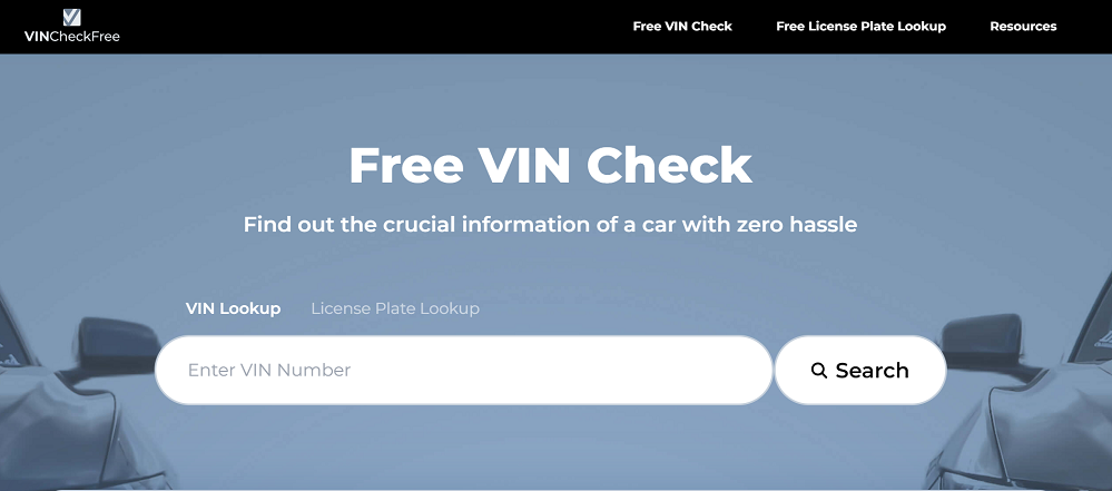 free VIN Check