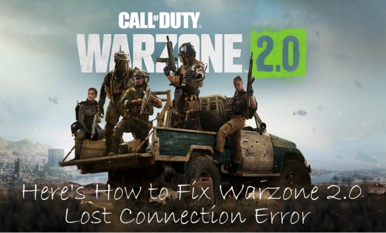 Warzone 2.0 Lost Connection